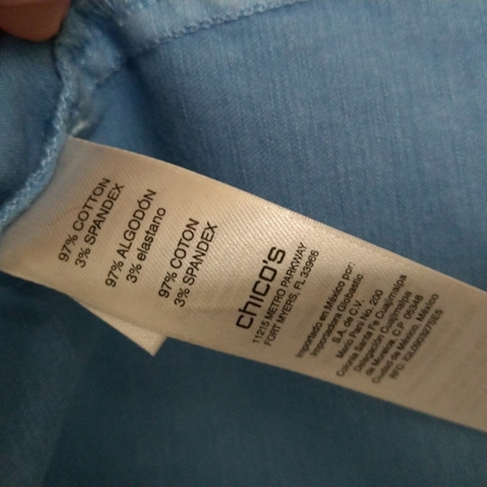 Chico's Soft Jean Jacket - Picture 5 of 5